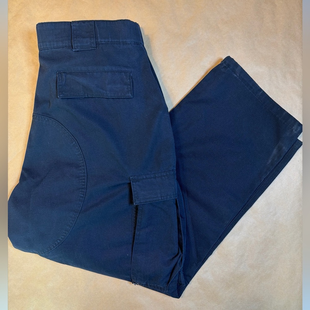 511 Tactical Pants Mens XL Short Ripstop Combat Military Navy Cargo